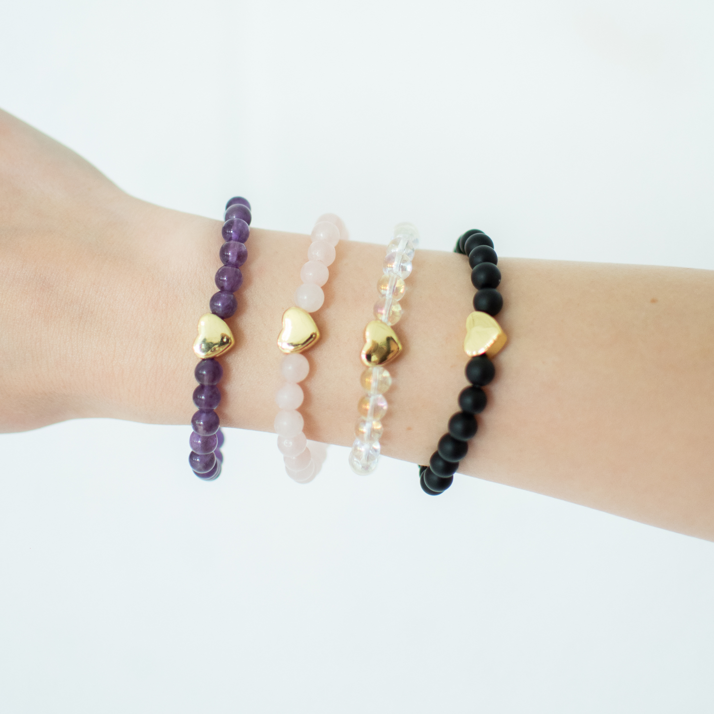 GOLDEN HEART | Crystal Bracelets