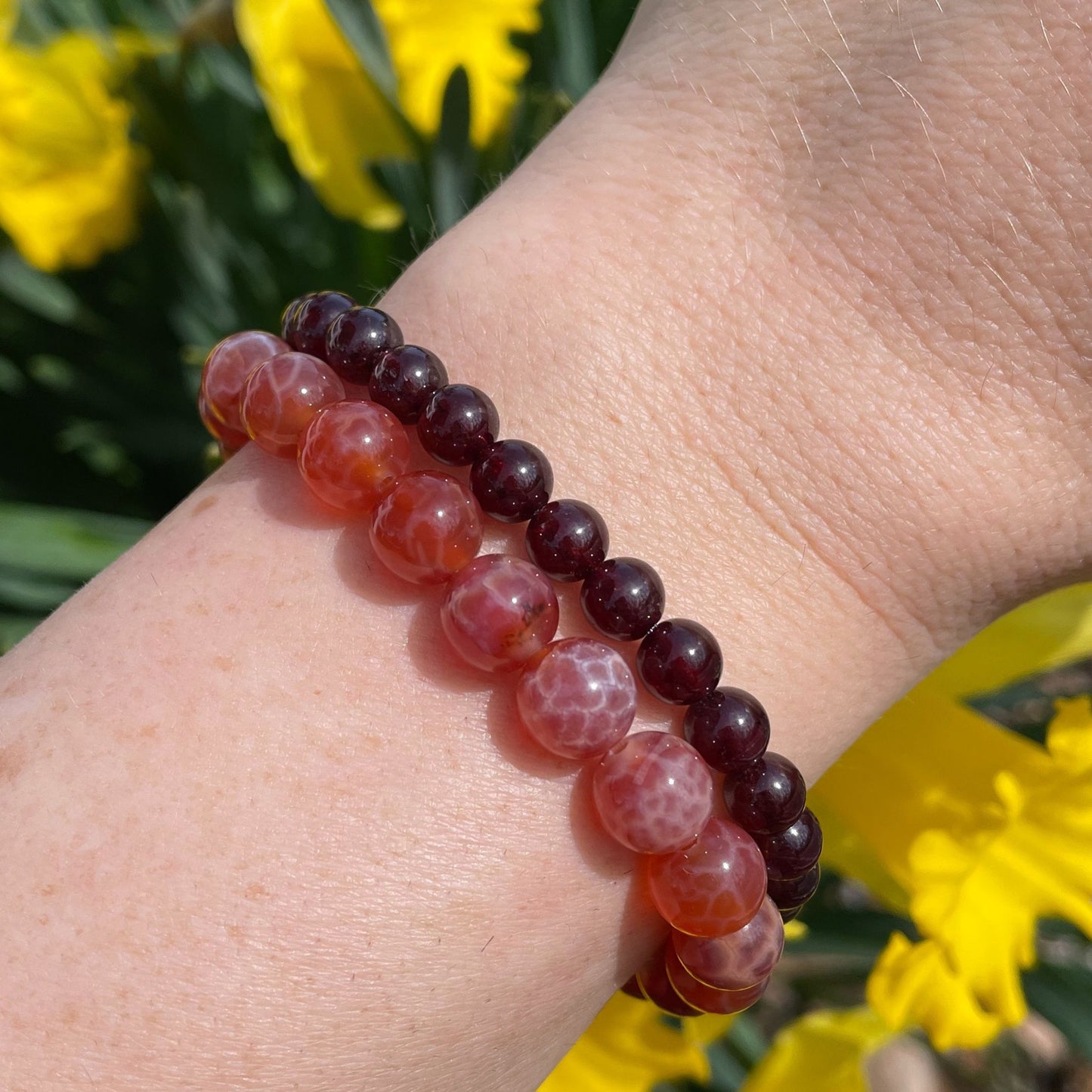 ♈︎ ARIES Zodiac | Stackable Crystal Bracelets