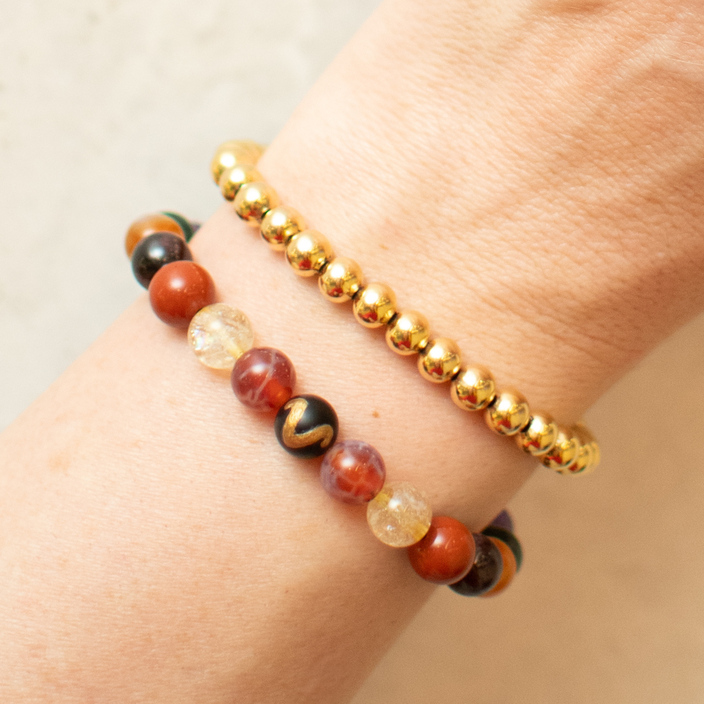 ♈︎ ARIES Zodiac | Crystal Bracelet