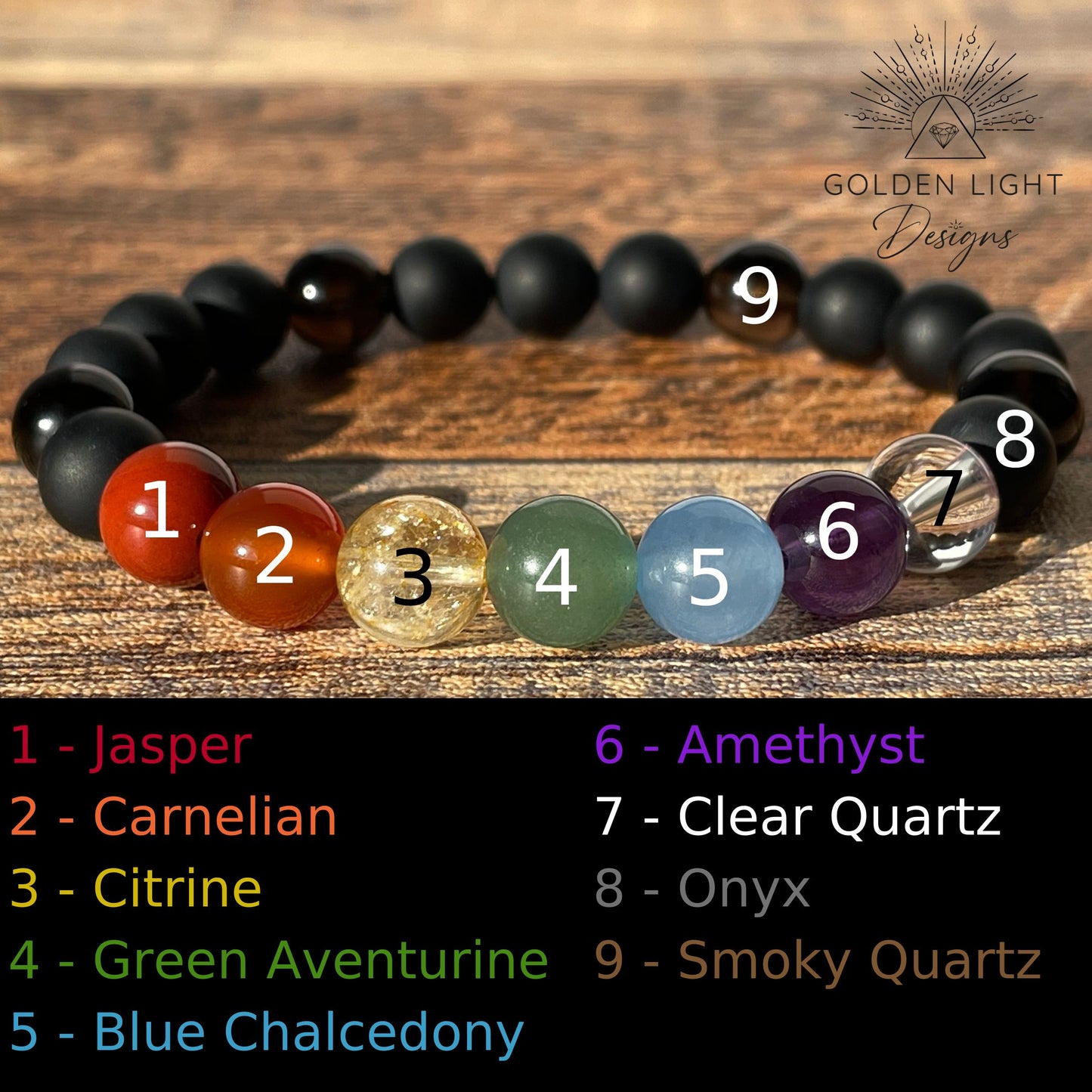 CHAKRA Quartz Healer | Crystal Bracelet