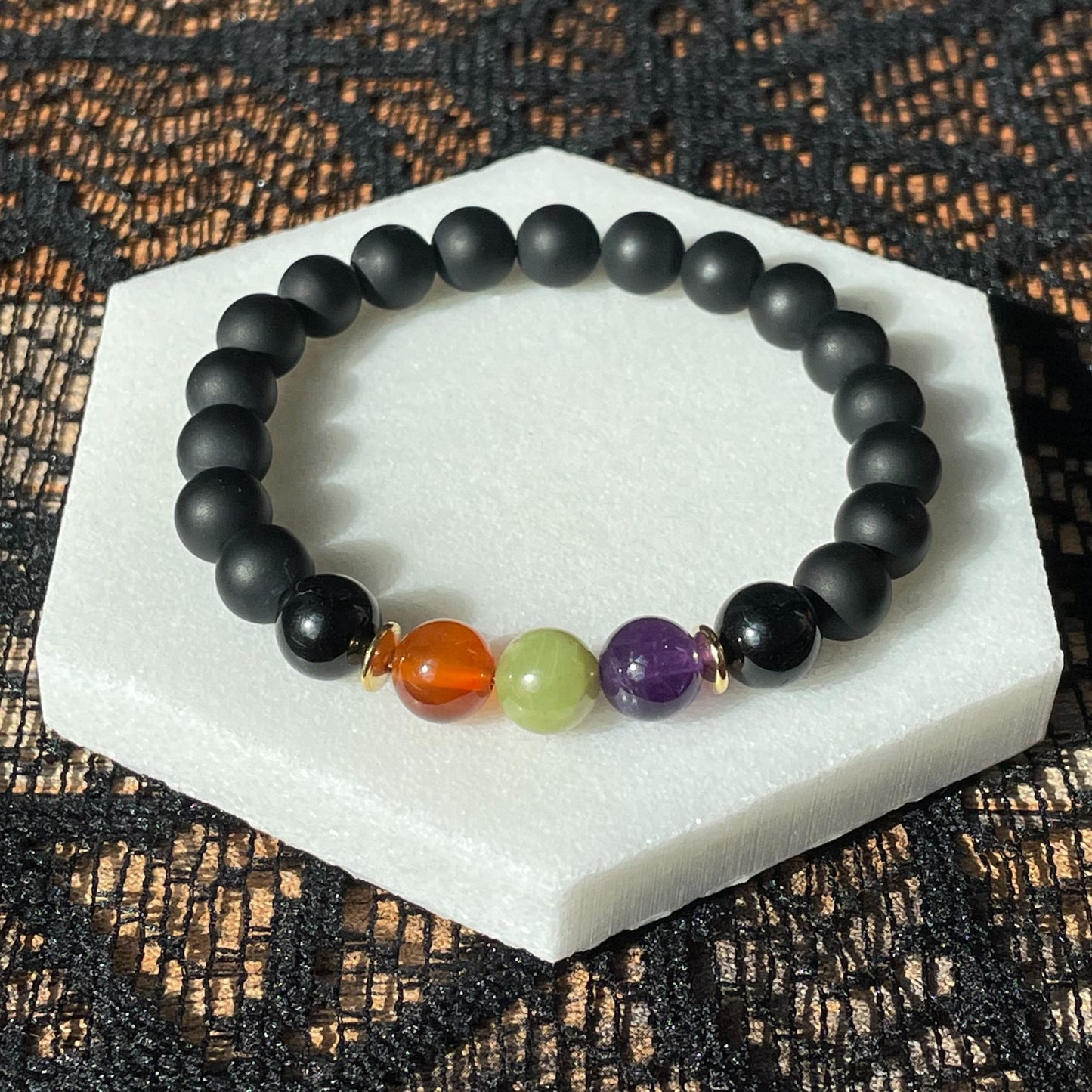 The Onyx | Crystal Bracelet | Onyx