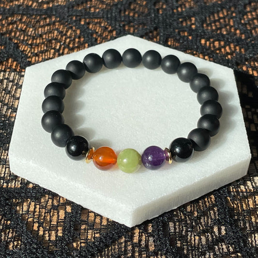 The Onyx | Crystal Bracelet | Onyx