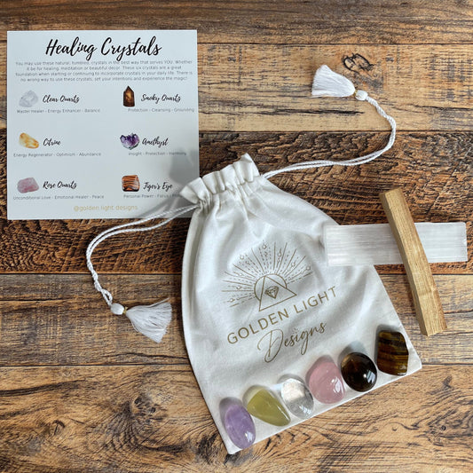 HEALING QUARTZ Crystal Starter Kit