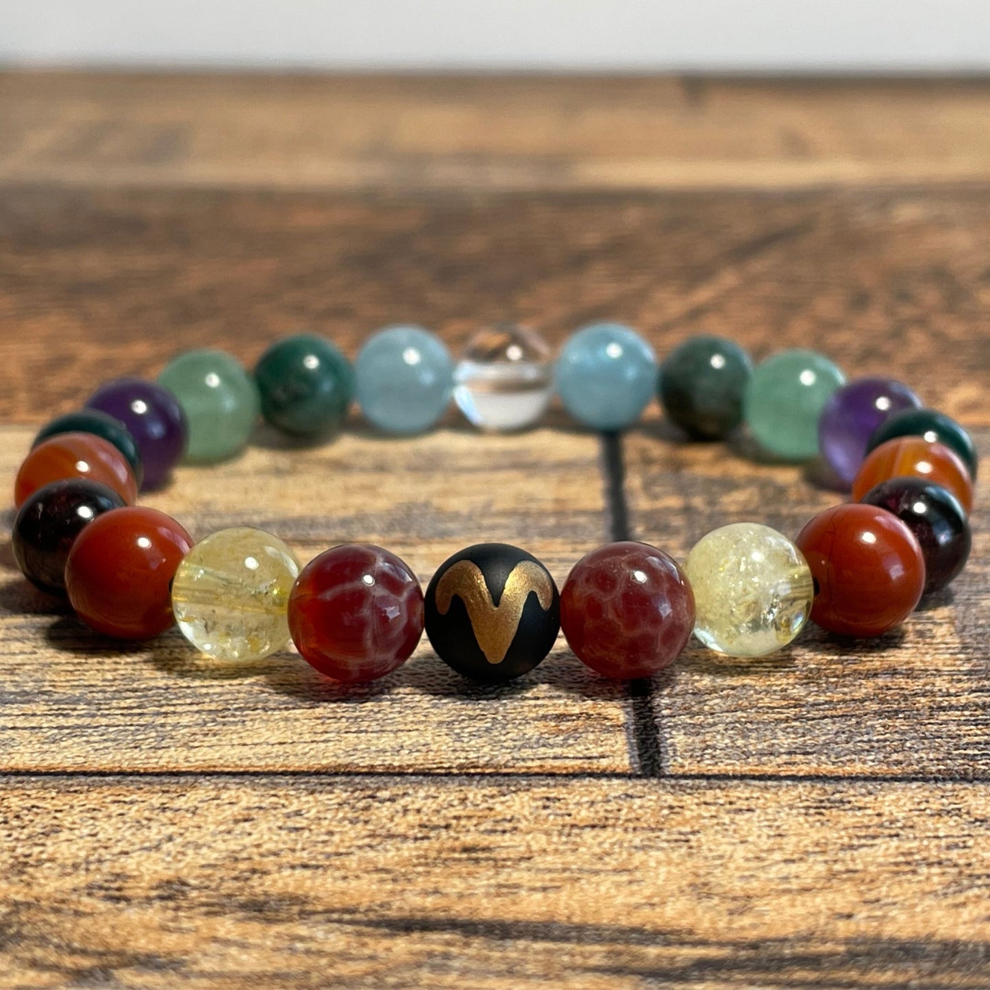 ♈︎ ARIES Zodiac | Crystal Bracelet