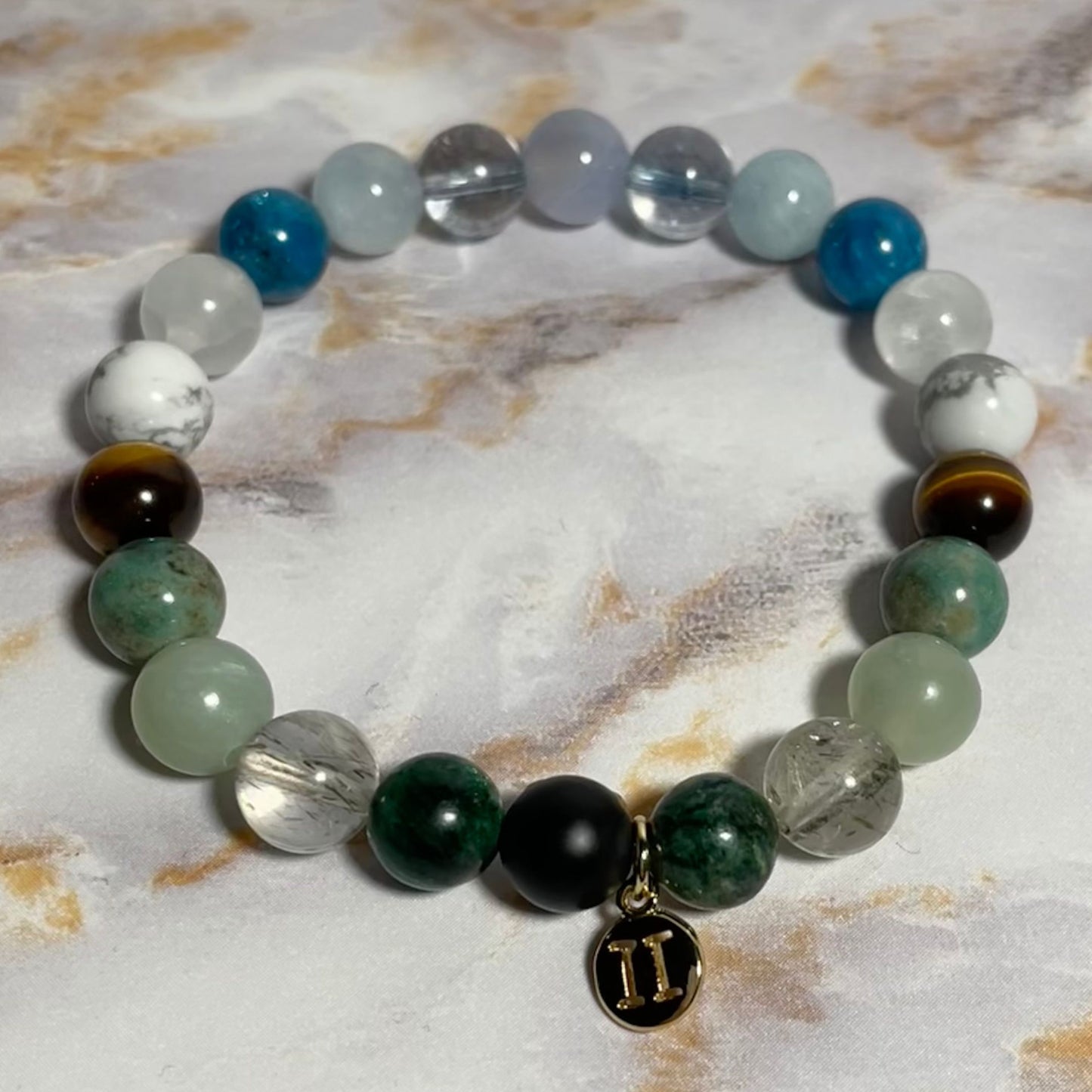 ♊︎ GEMINI Zodiac | Crystal Bracelet