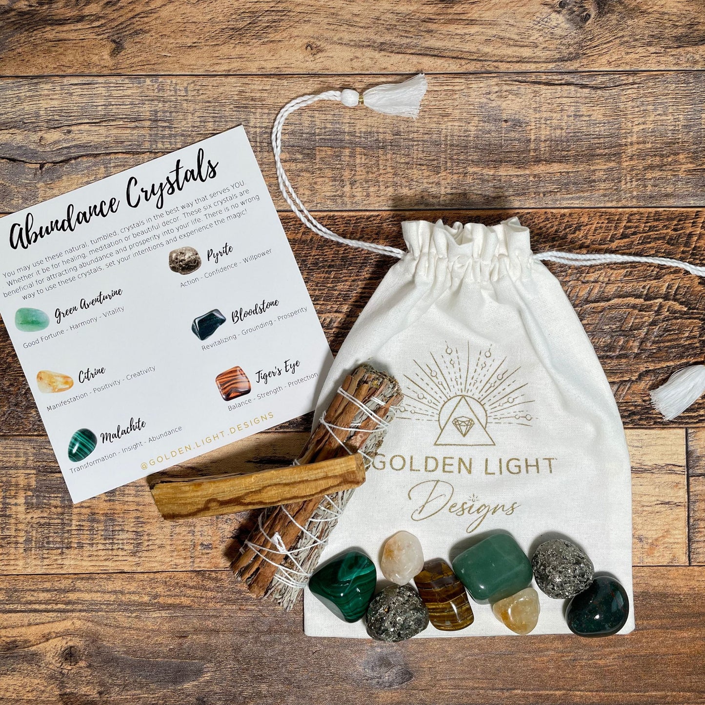 ABUNDANCE Crystal Kit