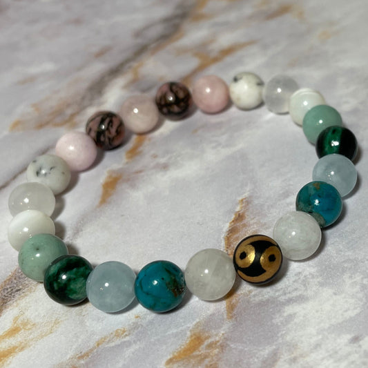 ♋︎ CANCER Zodiac | Crystal Bracelet