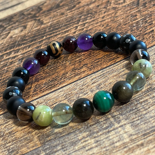 ♑︎ CAPRICORN Zodiac | Crystal Bracelet