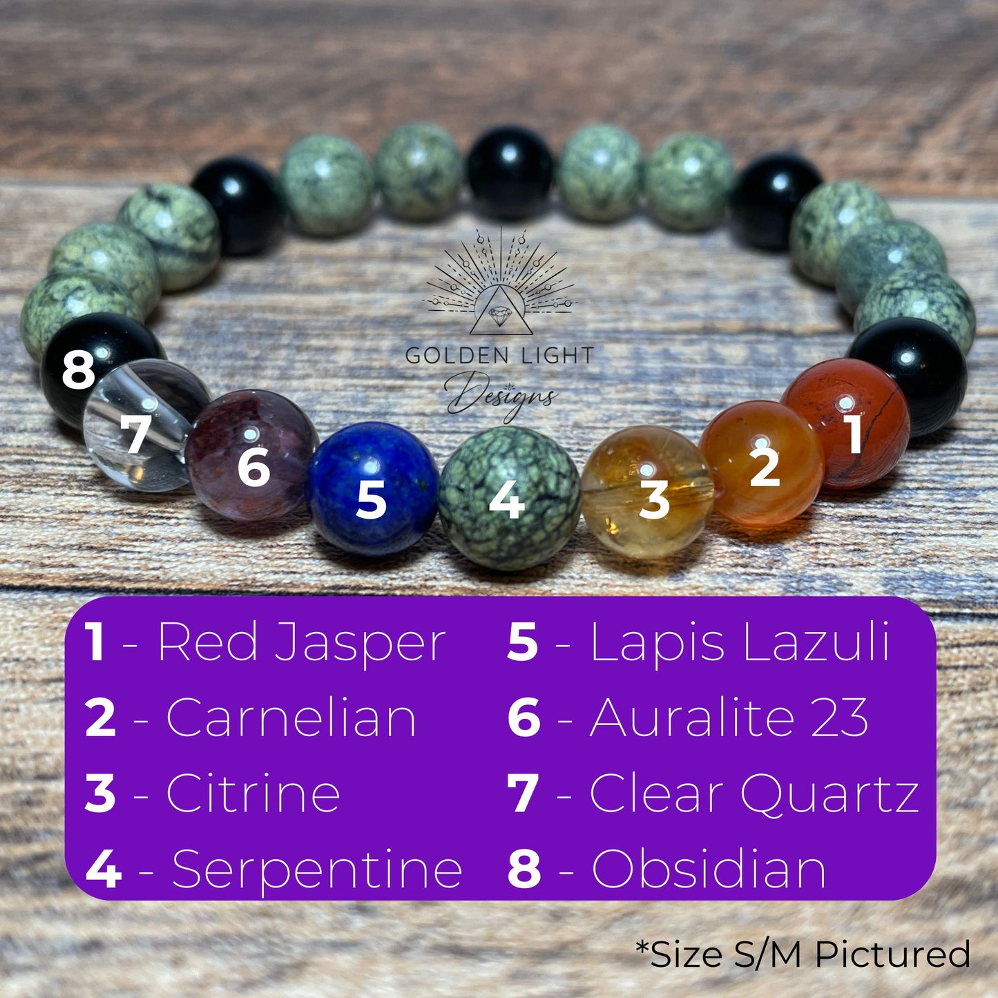 YEAR of the SNAKE | Crystal Bracelet | Serpentine