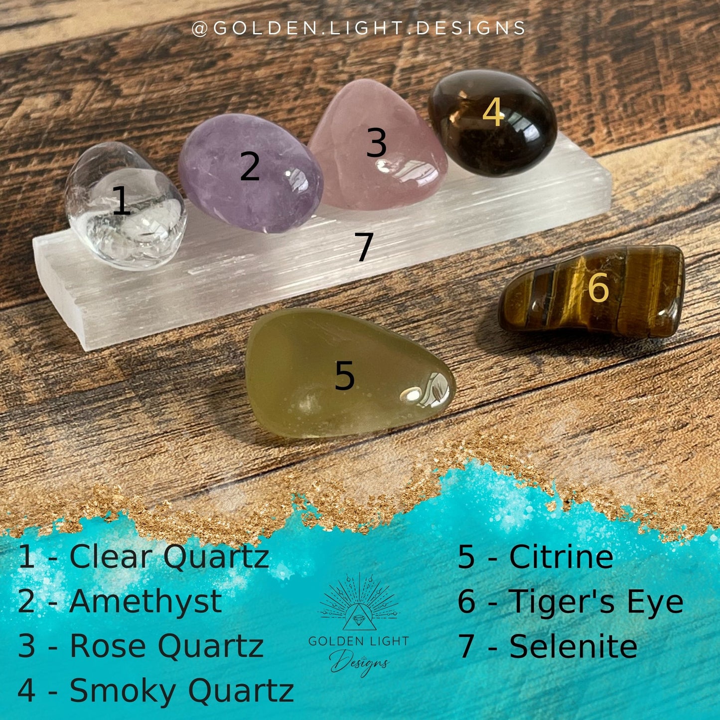 HEALING QUARTZ Crystal Starter Kit