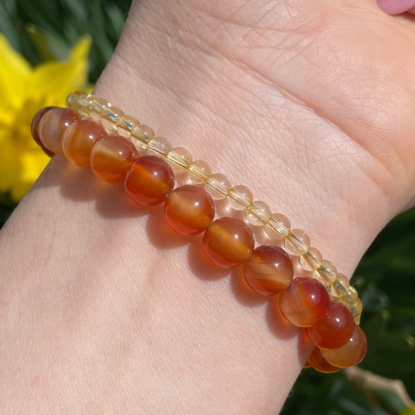 ♈︎ ARIES Zodiac | Stackable Crystal Bracelets