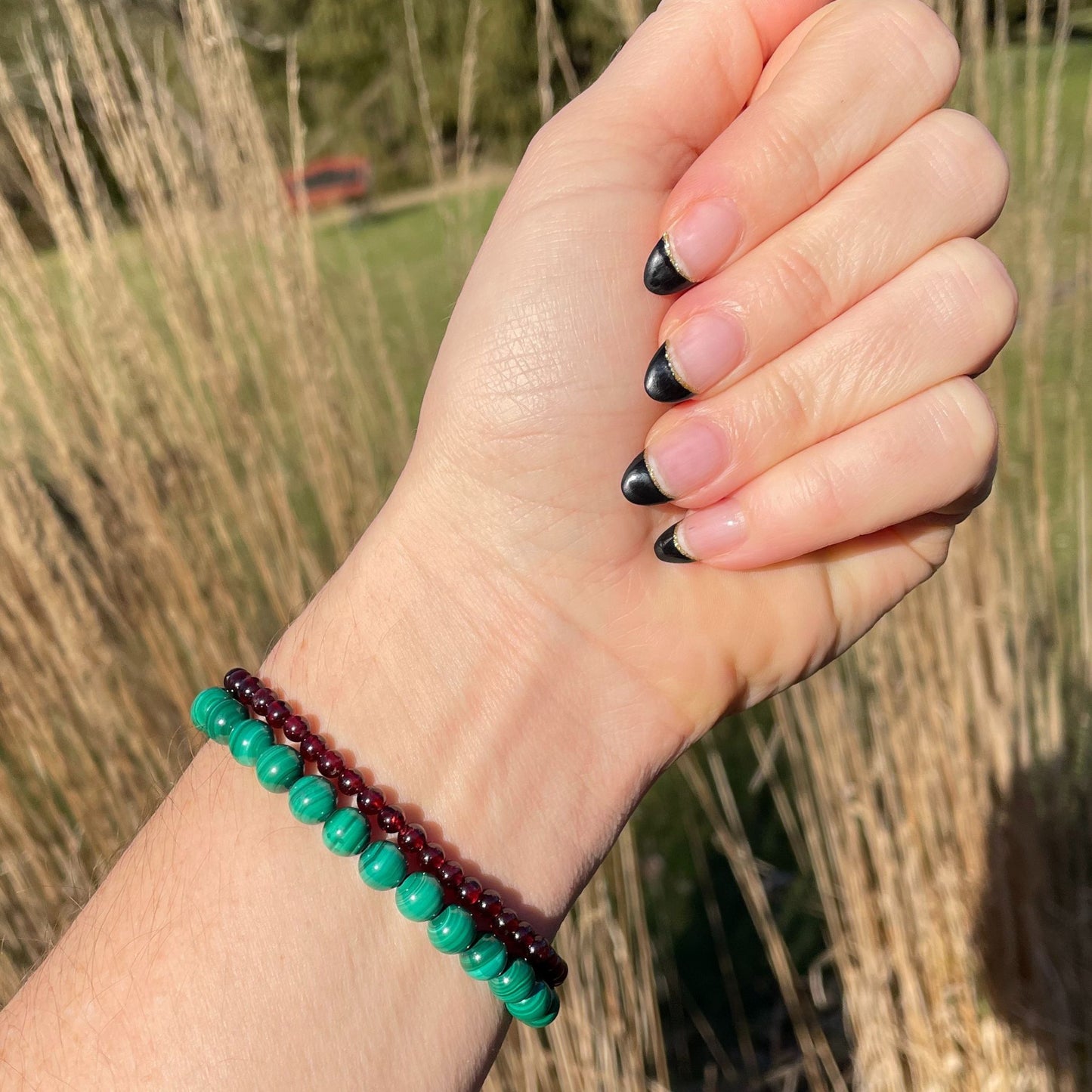 ♑︎ CAPRICORN Zodiac | Stackable Crystal Bracelets