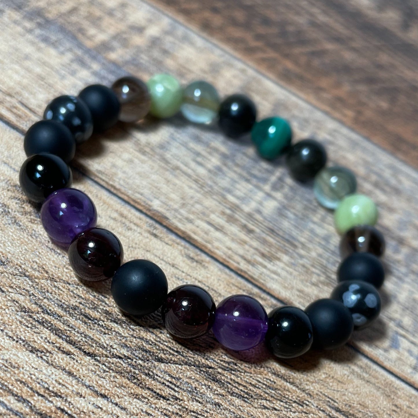 ♑︎ CAPRICORN Zodiac | Crystal Bracelet