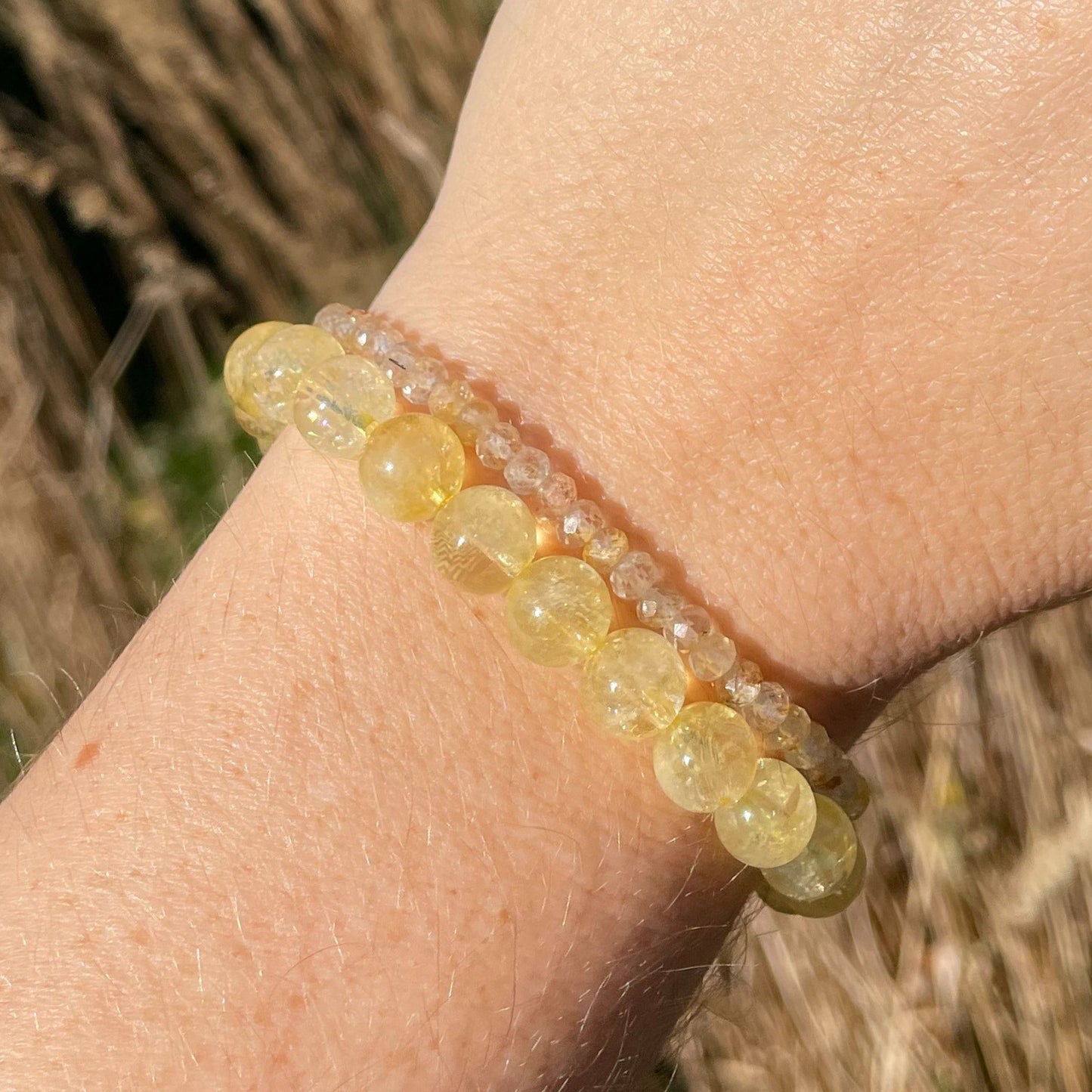 ♏︎ SCORPIO Zodiac | Stackable Crystal Bracelets