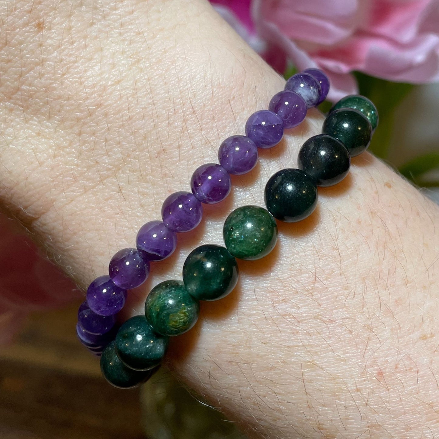 ♒︎ AQUARIUS Zodiac | Stackable Crystal Bracelets