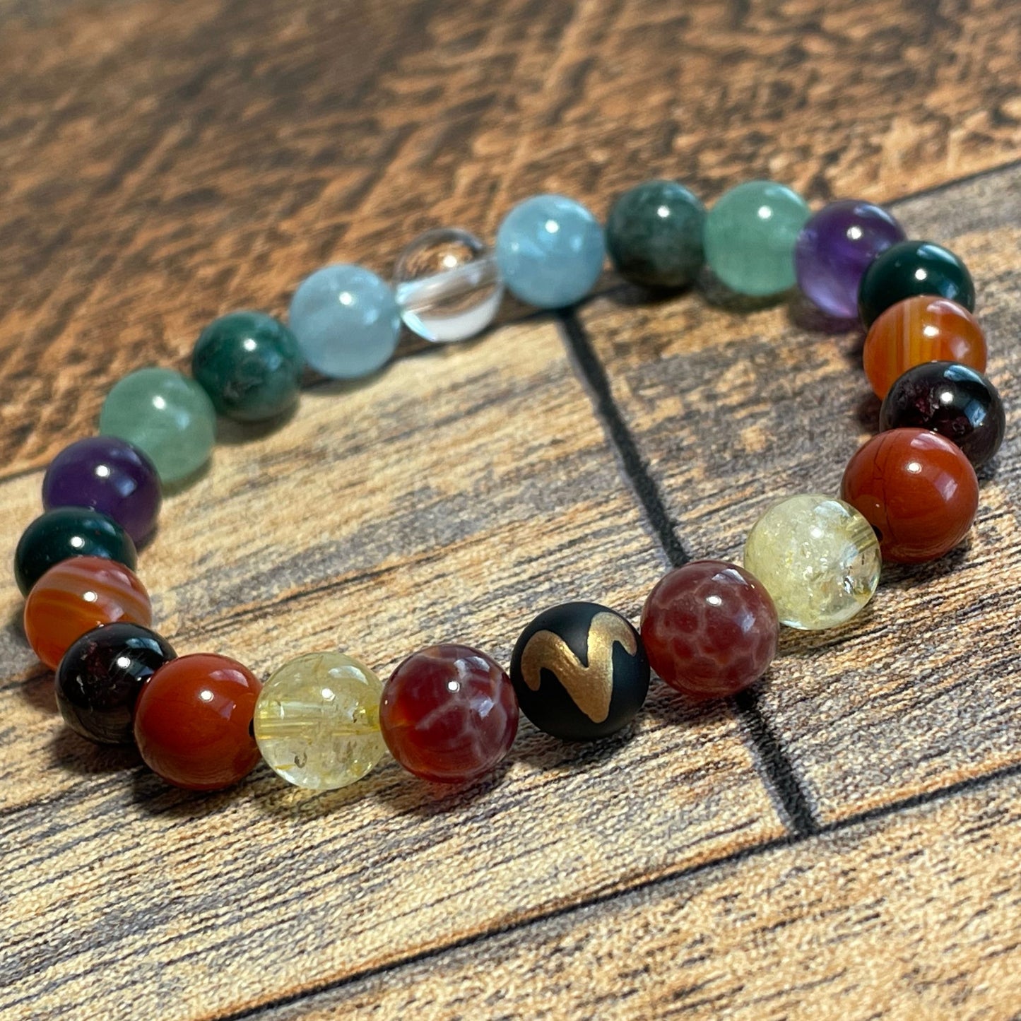 ♈︎ ARIES Zodiac | Crystal Bracelet