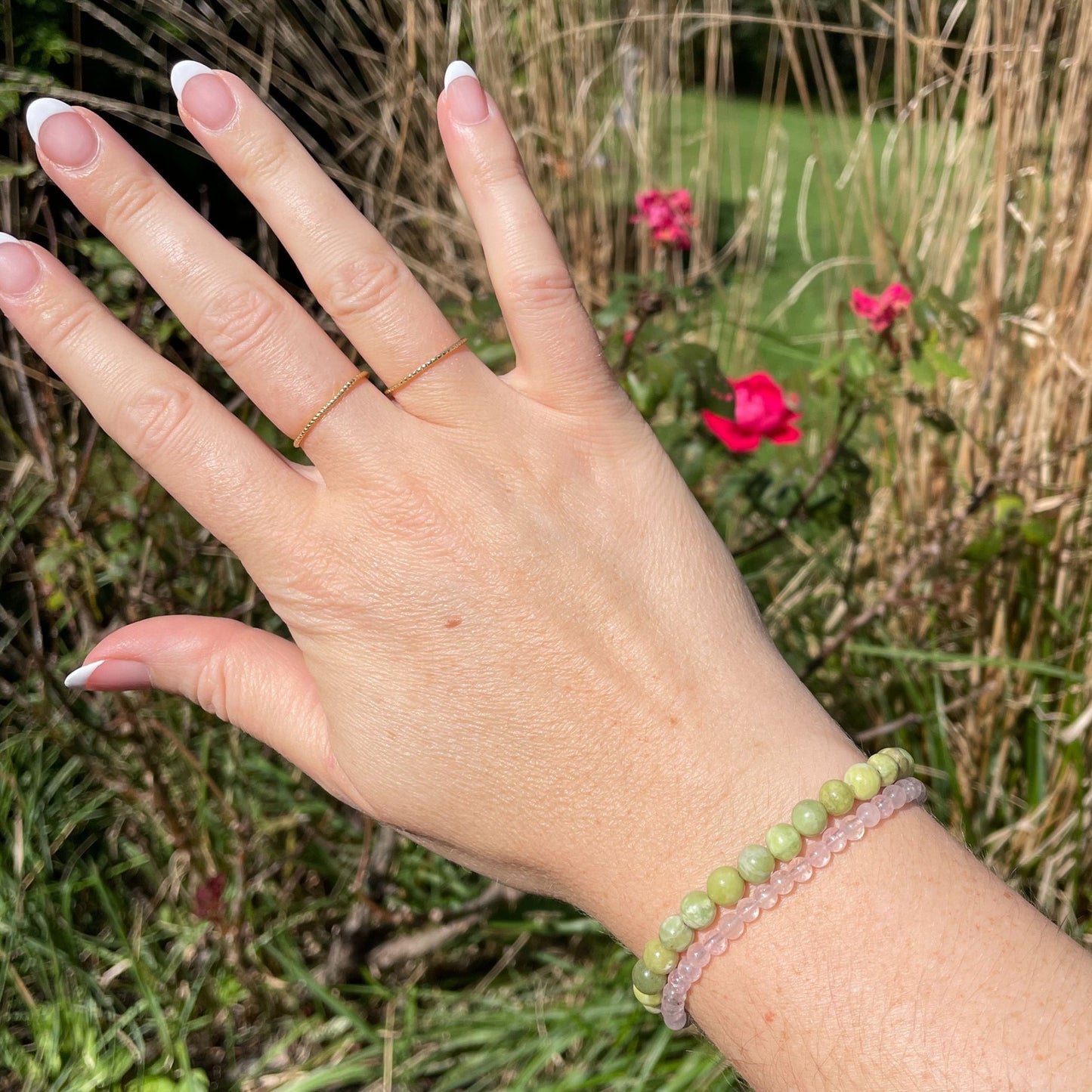 ♎︎ LIBRA Zodiac | Stackable Crystal Bracelets