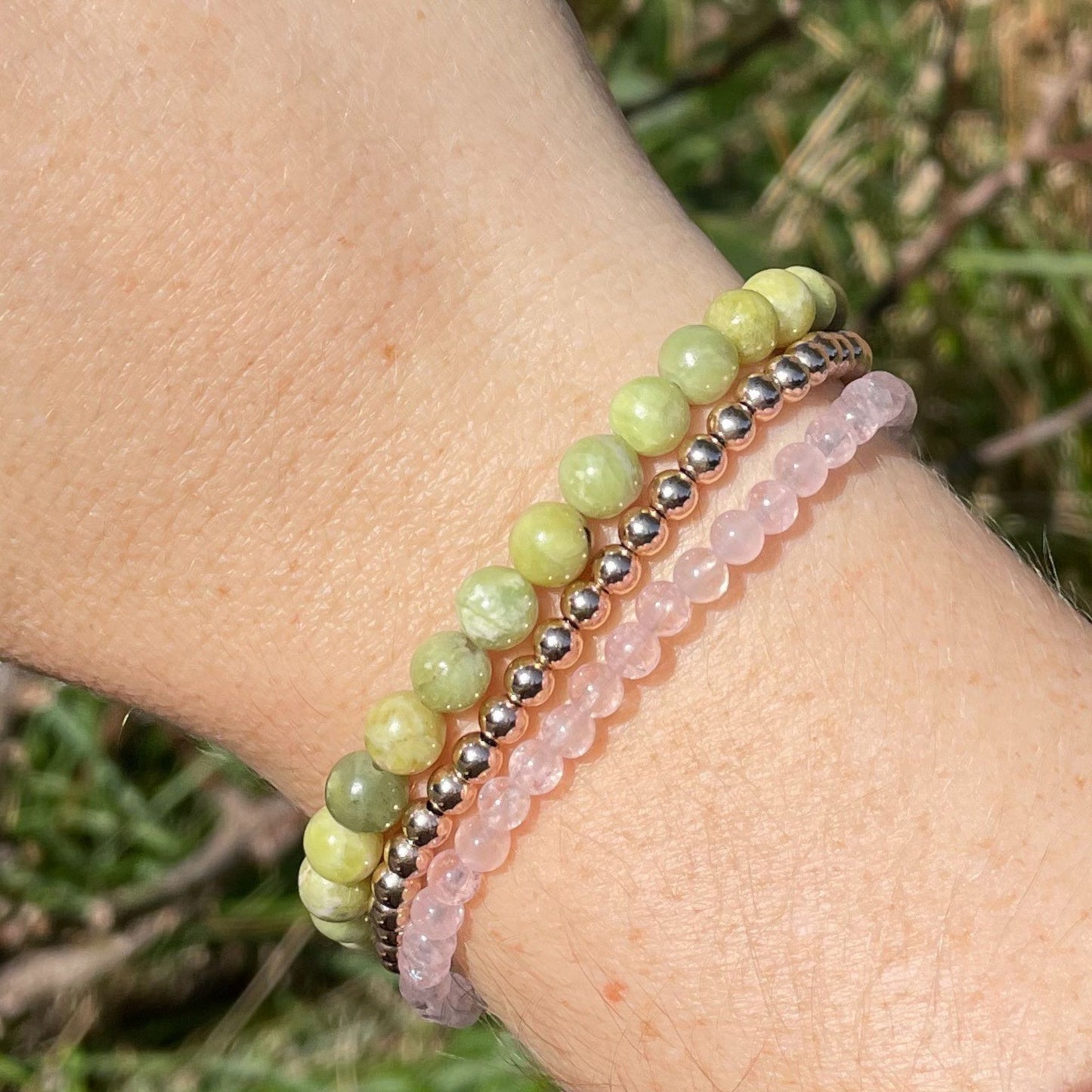 ♎︎ LIBRA Zodiac | Stackable Crystal Bracelets