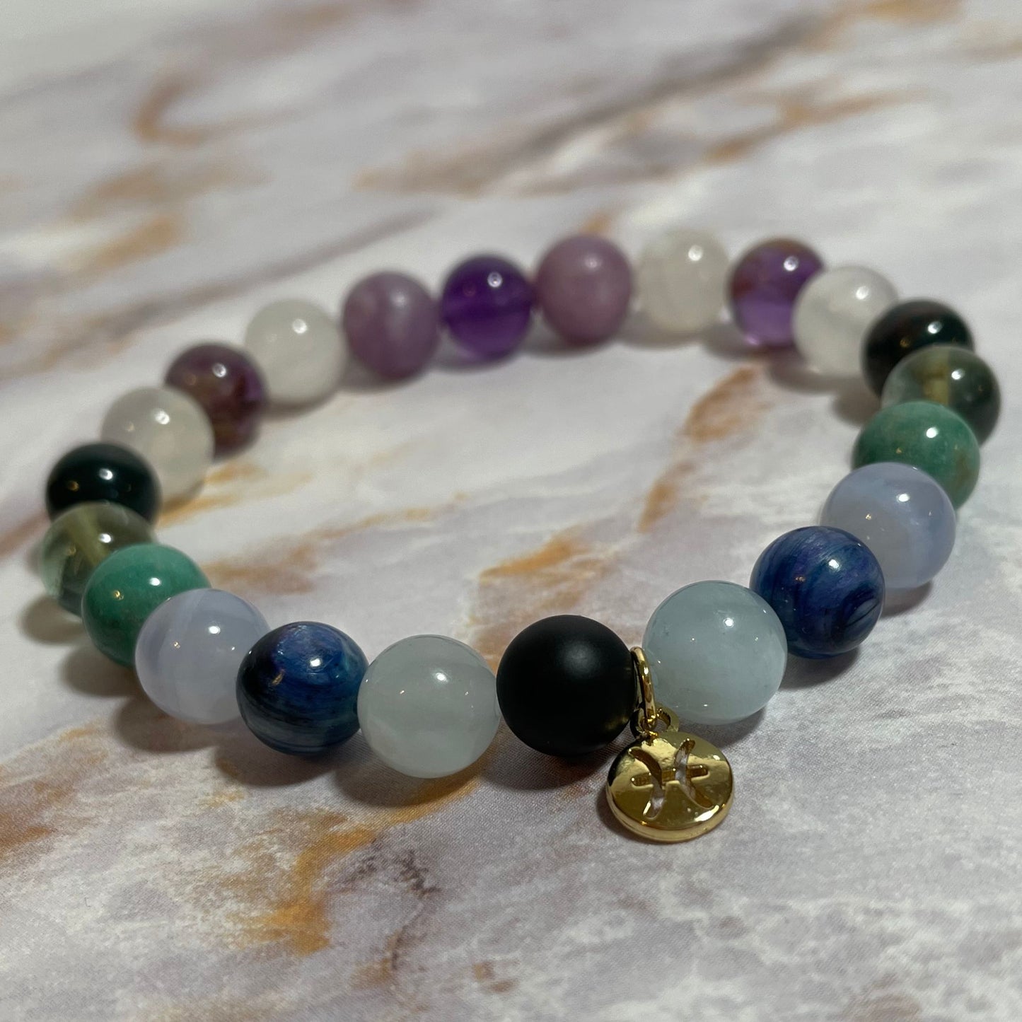 ♓︎ PISCES Zodiac | Crystal Bracelet