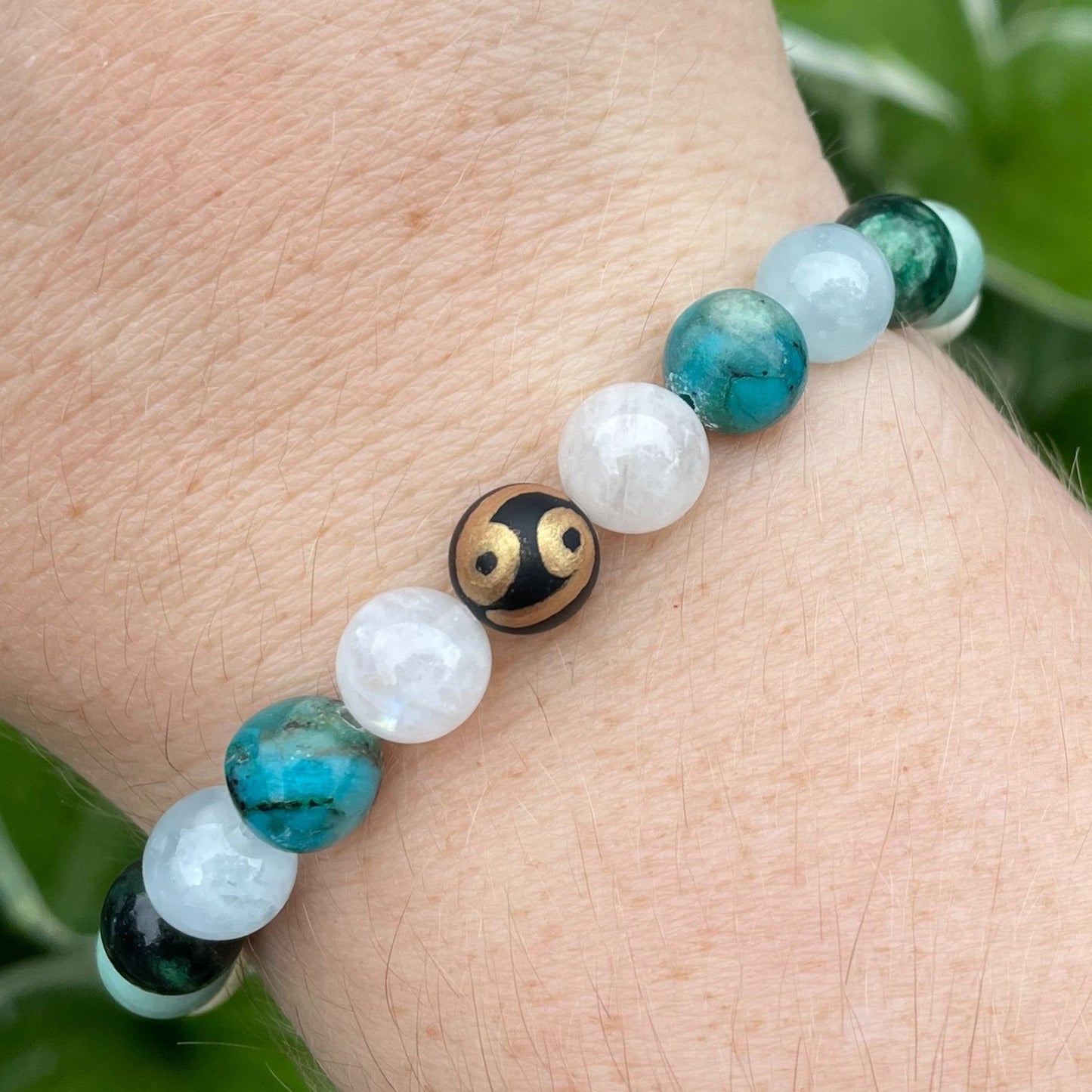 ♋︎ CANCER Zodiac | Crystal Bracelet