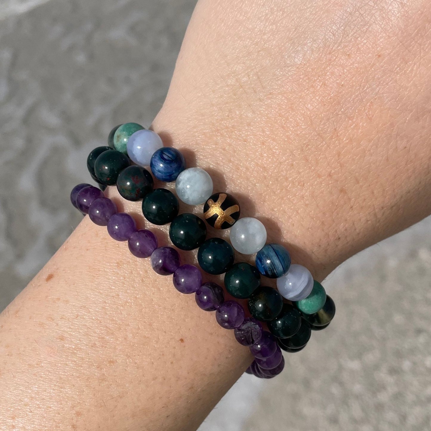 ♓︎ PISCES Zodiac | Crystal Bracelet