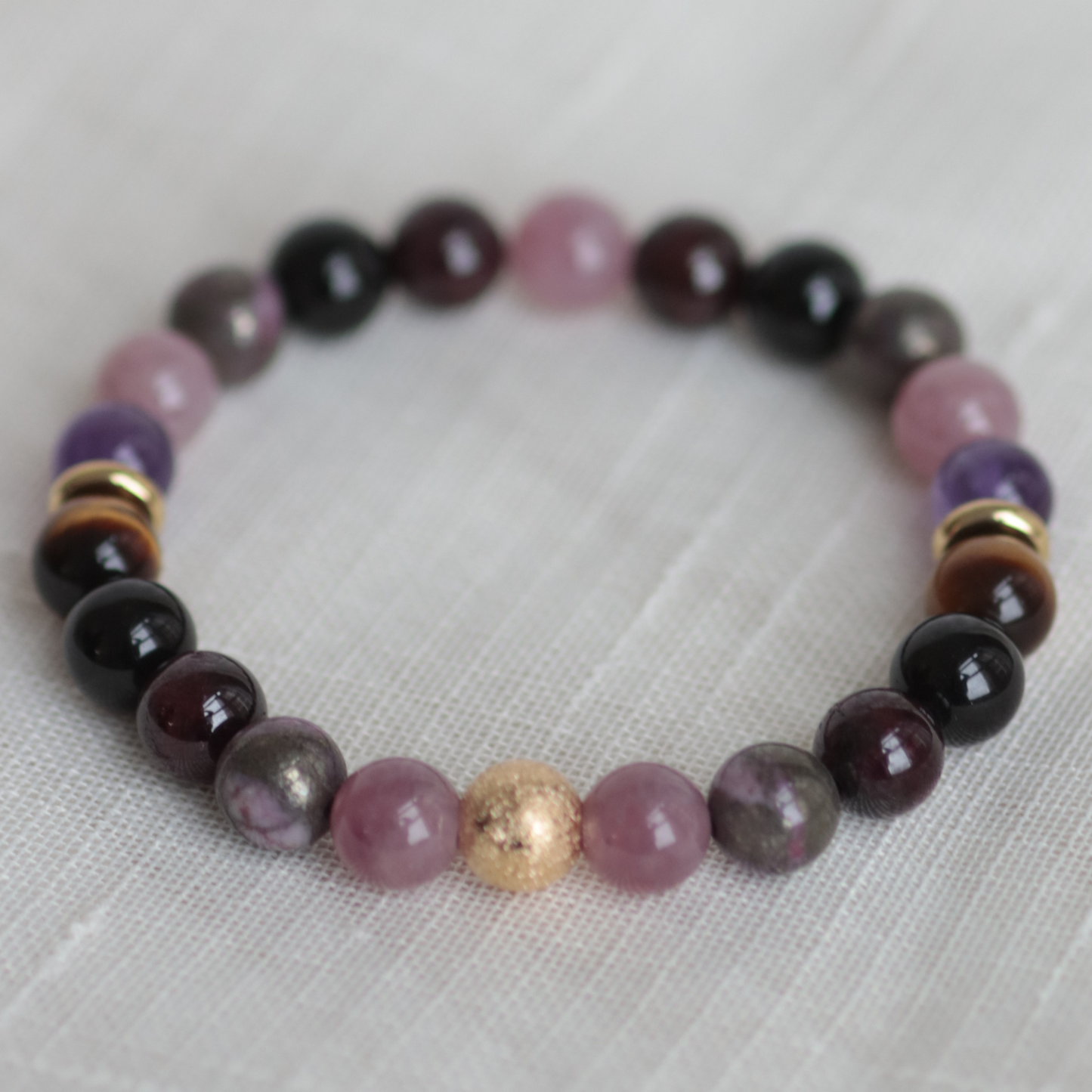 ABUNDANCE & LOVE *OG | Crystal Bracelet | Rose Quartz & Tourmaline