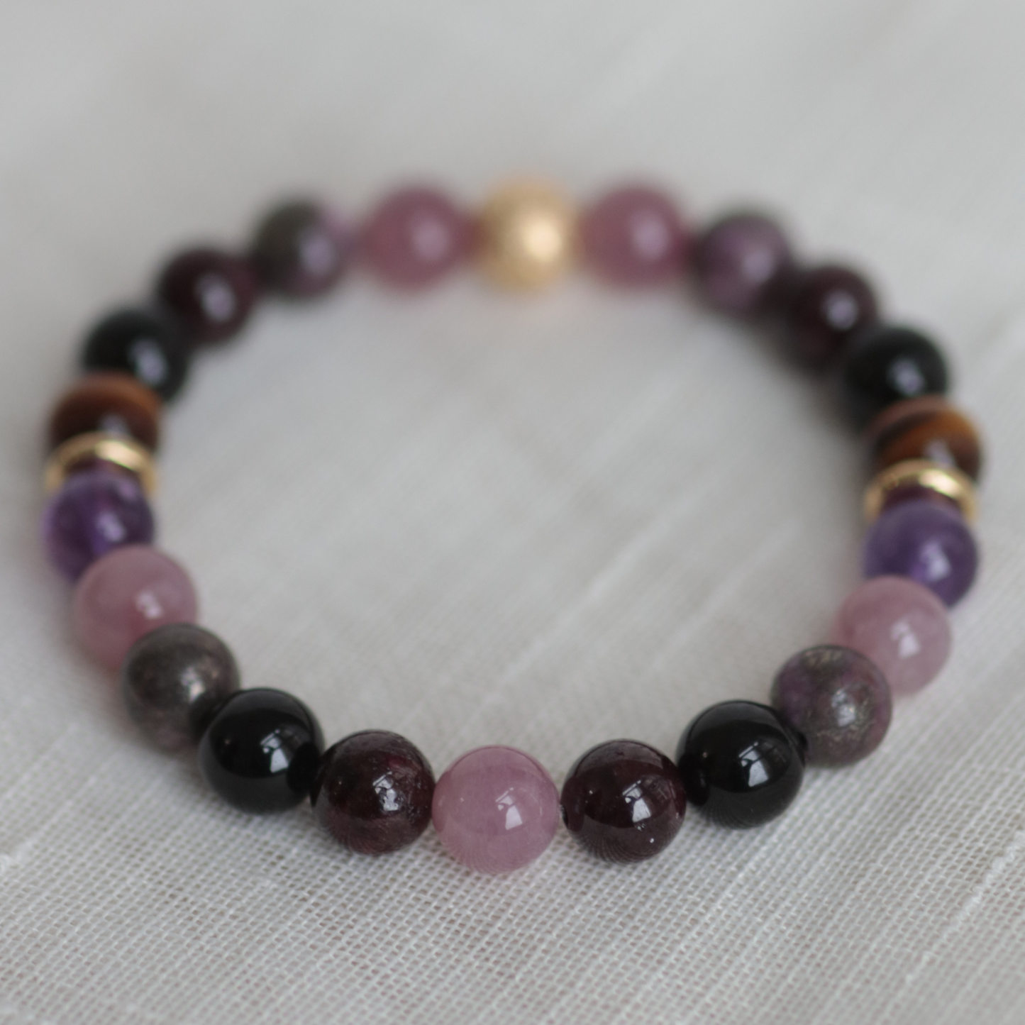 ABUNDANCE & LOVE *OG | Crystal Bracelet | Rose Quartz & Tourmaline