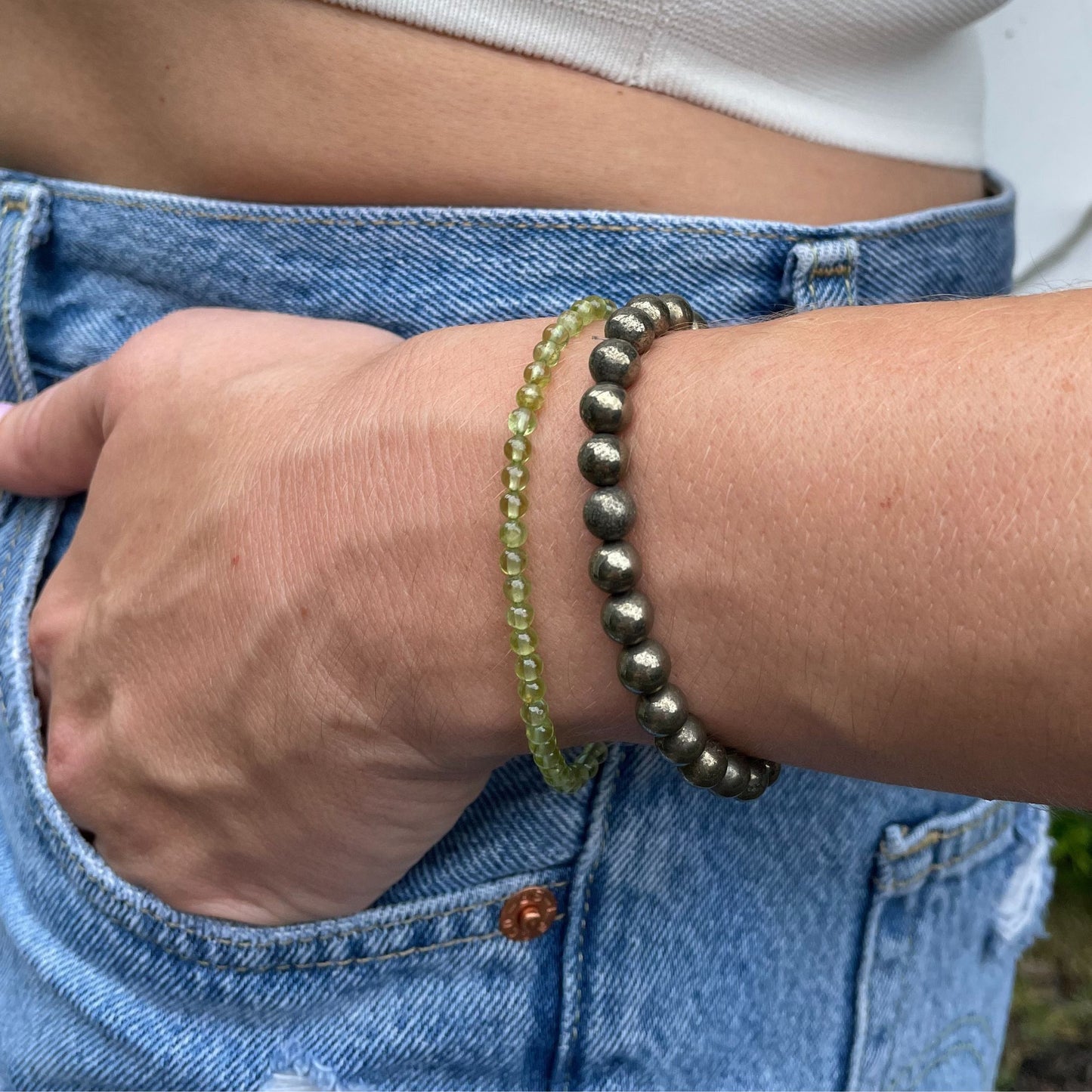 ♌︎ LEO Zodiac | Stackable Crystal Bracelets