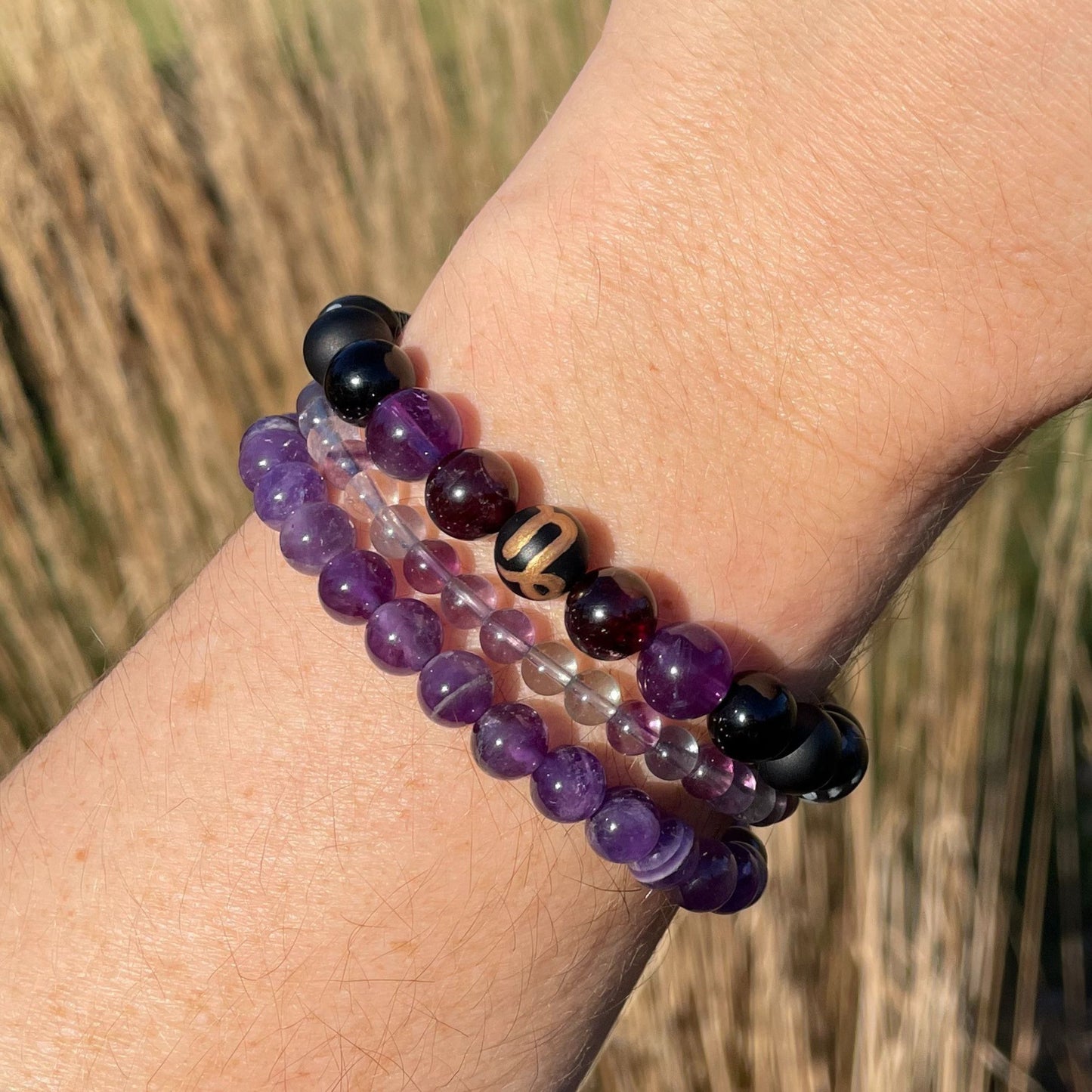 ♑︎ CAPRICORN Zodiac | Crystal Bracelet