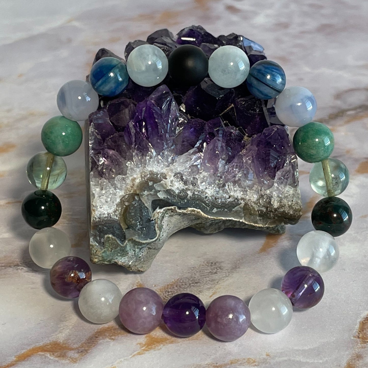 ♓︎ PISCES Zodiac | Crystal Bracelet