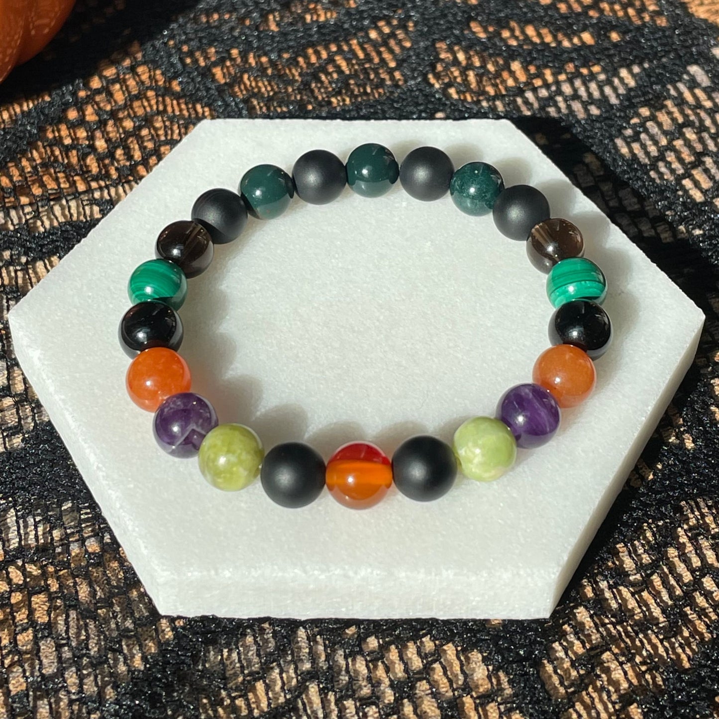 M.A.G.I.C. & Transformation OG | Crystal Bracelet | Bloodstone & Onyx