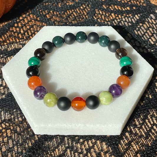 M.A.G.I.C. & Transformation OG | Crystal Bracelet | Bloodstone & Onyx