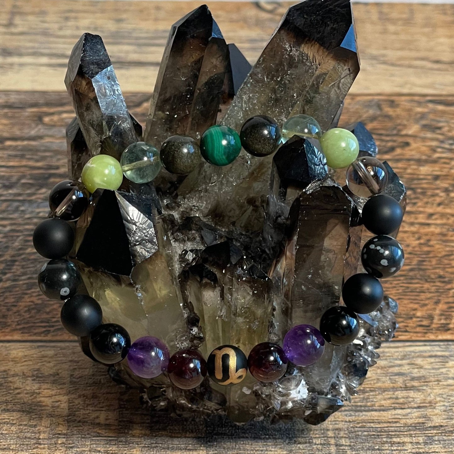 ♑︎ CAPRICORN Zodiac | Crystal Bracelet