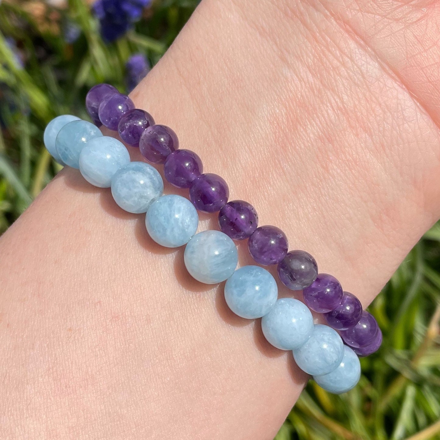 ♈︎ ARIES Zodiac | Stackable Crystal Bracelets