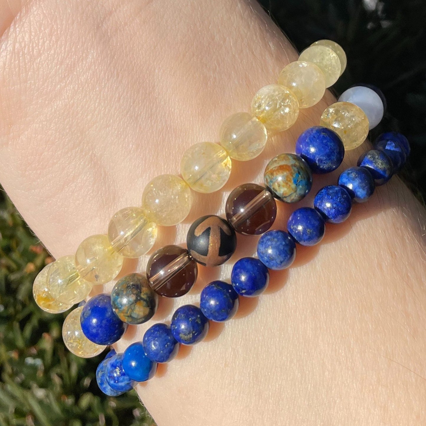 ♐︎ SAGITTARIUS Zodiac | Stackable Crystal Bracelets