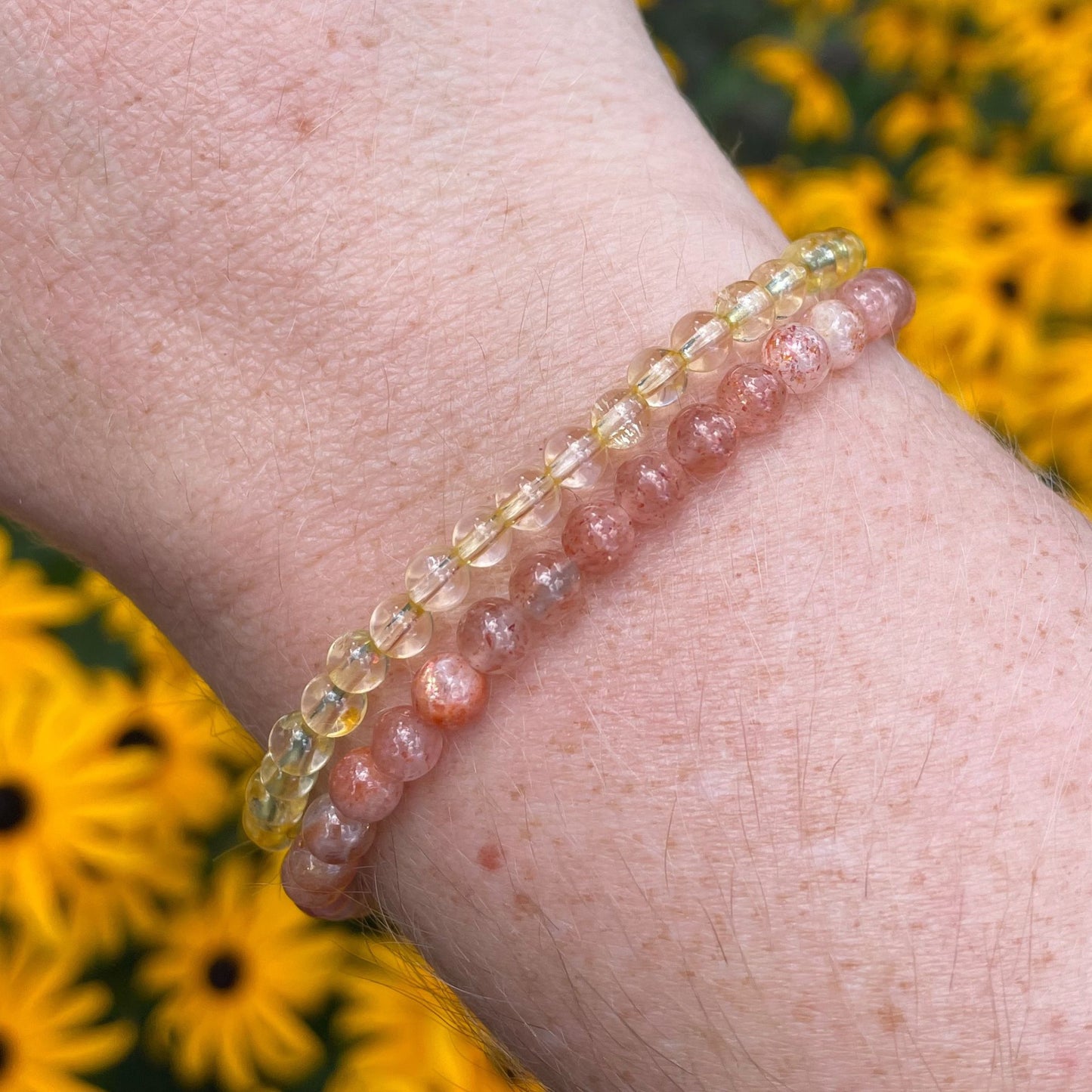 ♌︎ LEO Zodiac | Stackable Crystal Bracelets