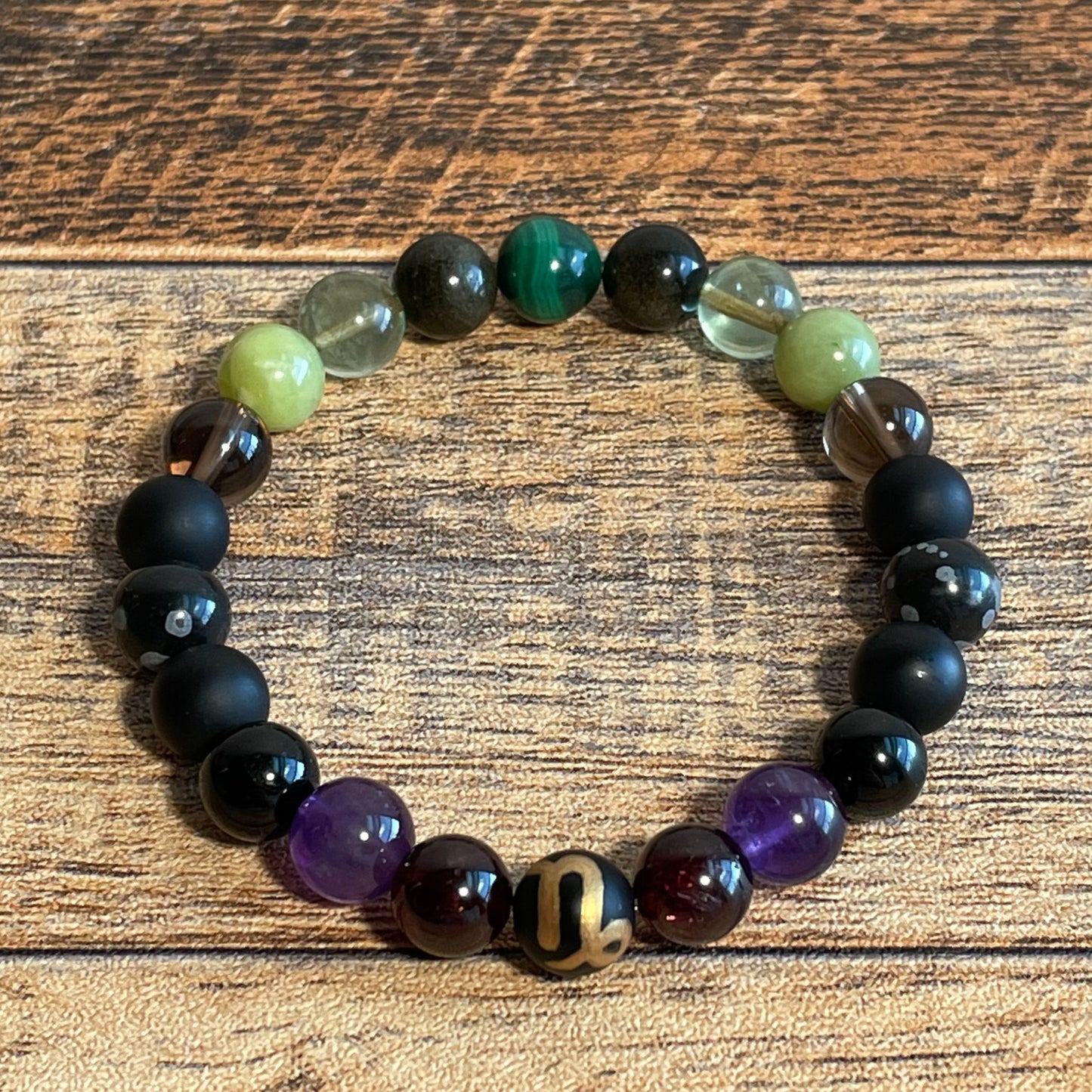 ♑︎ CAPRICORN Zodiac | Crystal Bracelet