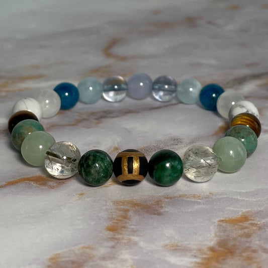 ♊︎ GEMINI Zodiac | Crystal Bracelet