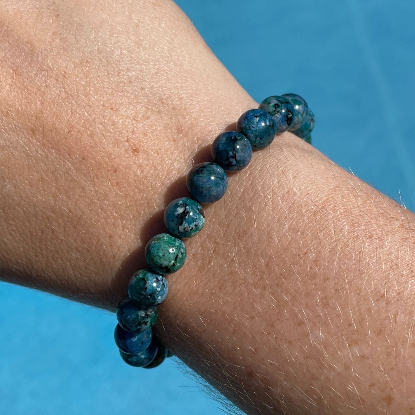 SUMMER BLUES | Throat Chakra Healing | Stackable Crystal Bracelets