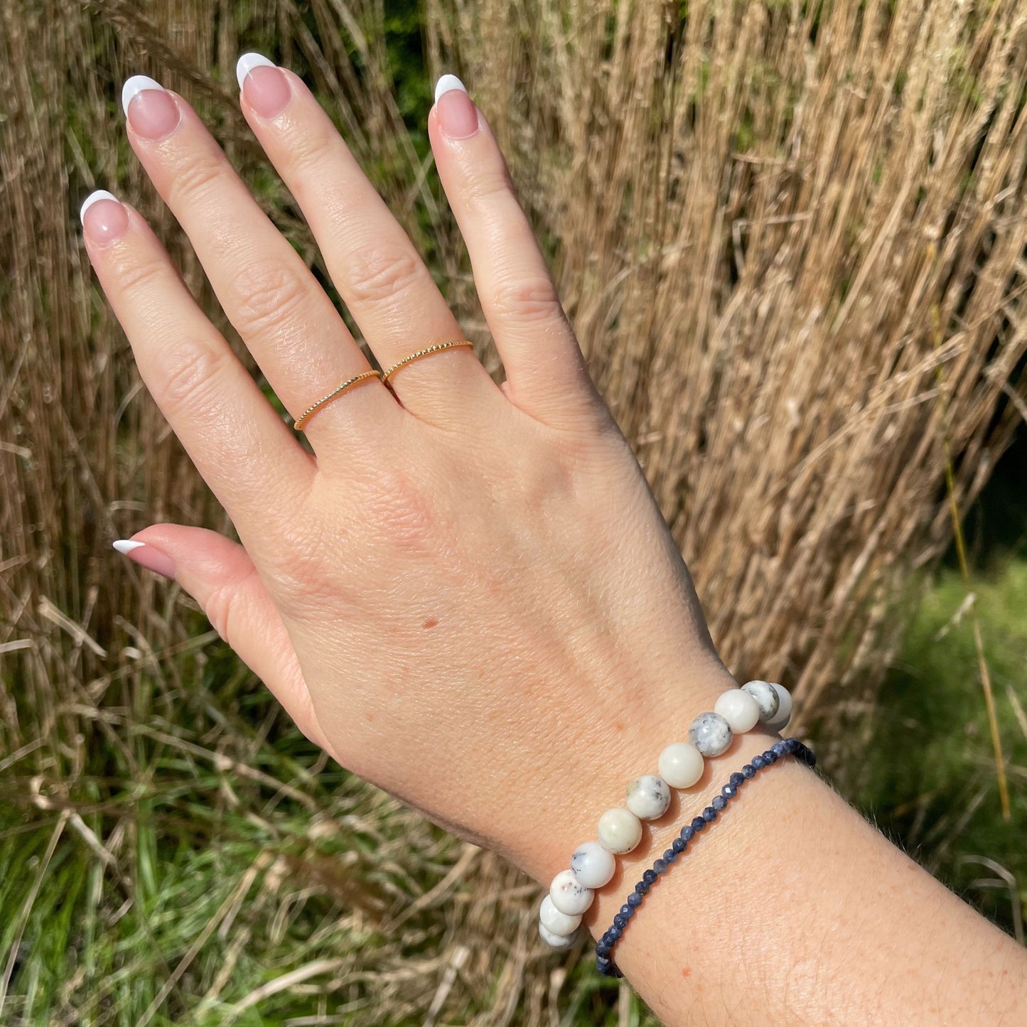 ♎︎ LIBRA Zodiac | Stackable Crystal Bracelets