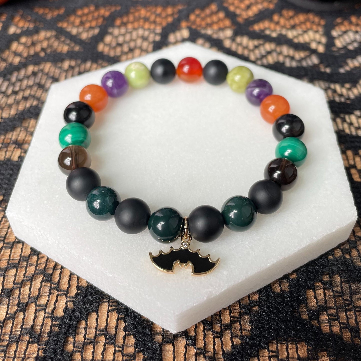 M.A.G.I.C. & Transformation OG | Crystal Bracelet | Bloodstone & Onyx