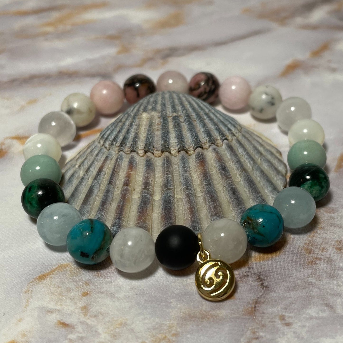 ♋︎ CANCER Zodiac | Crystal Bracelet