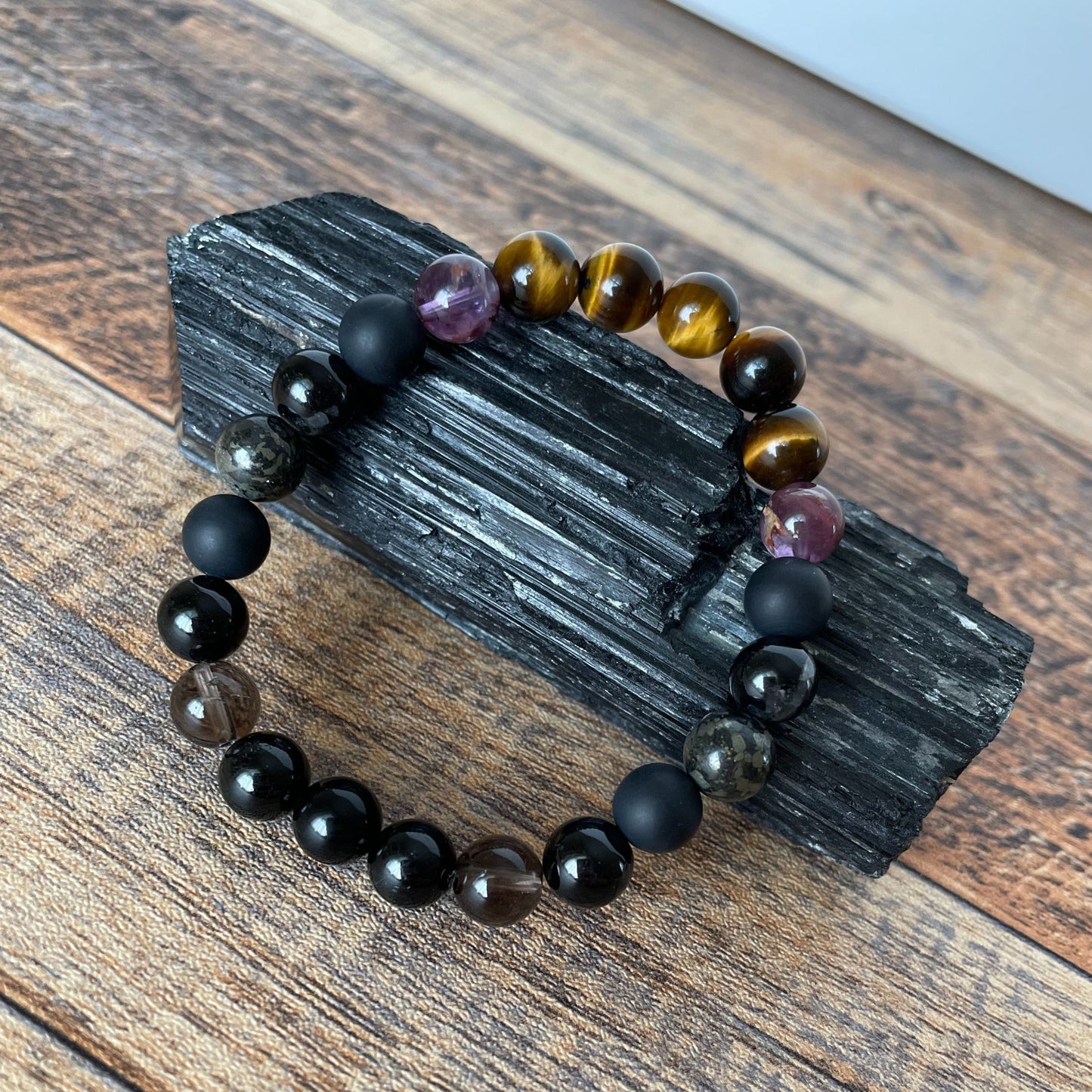 ULTIMATE PROTECTION | Crystal Bracelet | Tiger Eye & Tourmaline