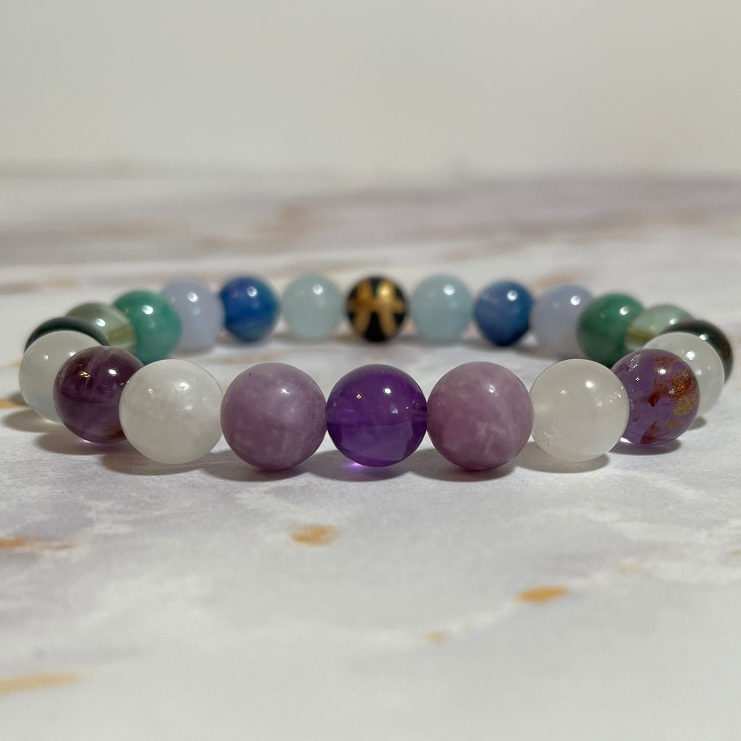 ♓︎ PISCES Zodiac | Crystal Bracelet