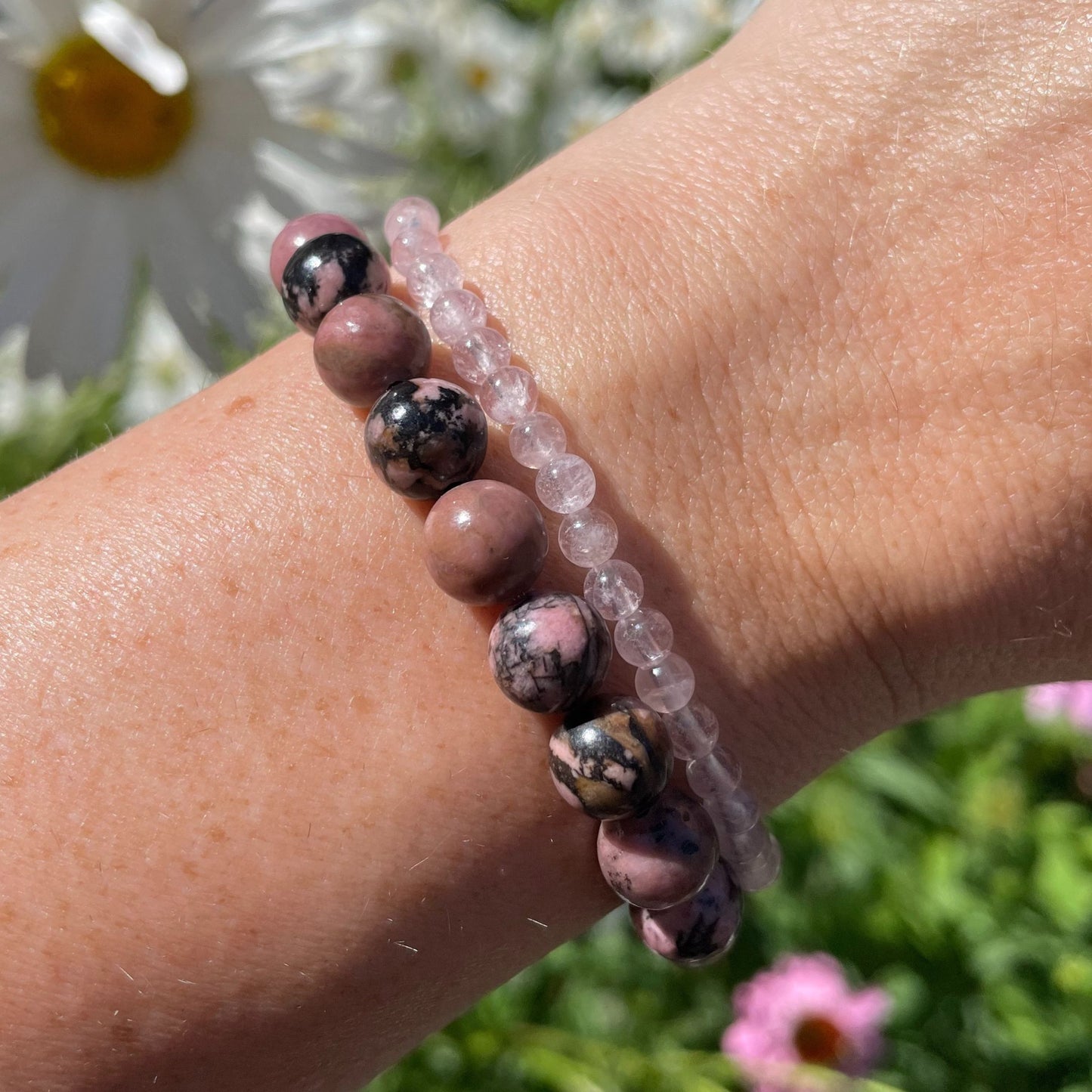 ♋︎ CANCER Zodiac | Stackable Crystal Bracelets