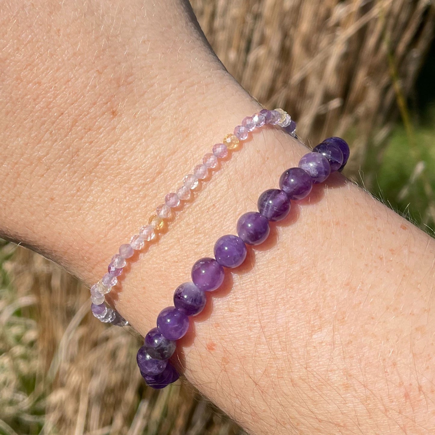 ♎︎ LIBRA Zodiac | Stackable Crystal Bracelets