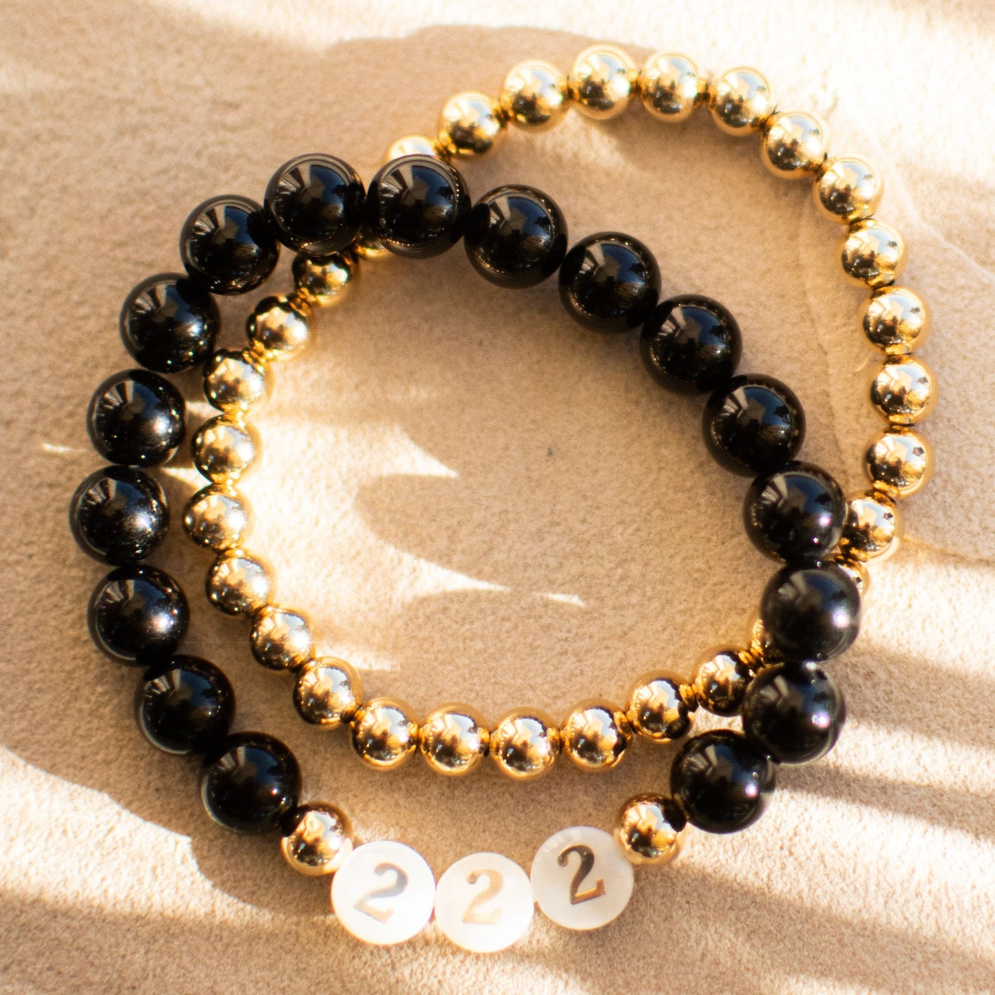 ANGEL NUMBER | Crystal Bracelet | Moonstone & Tourmaline