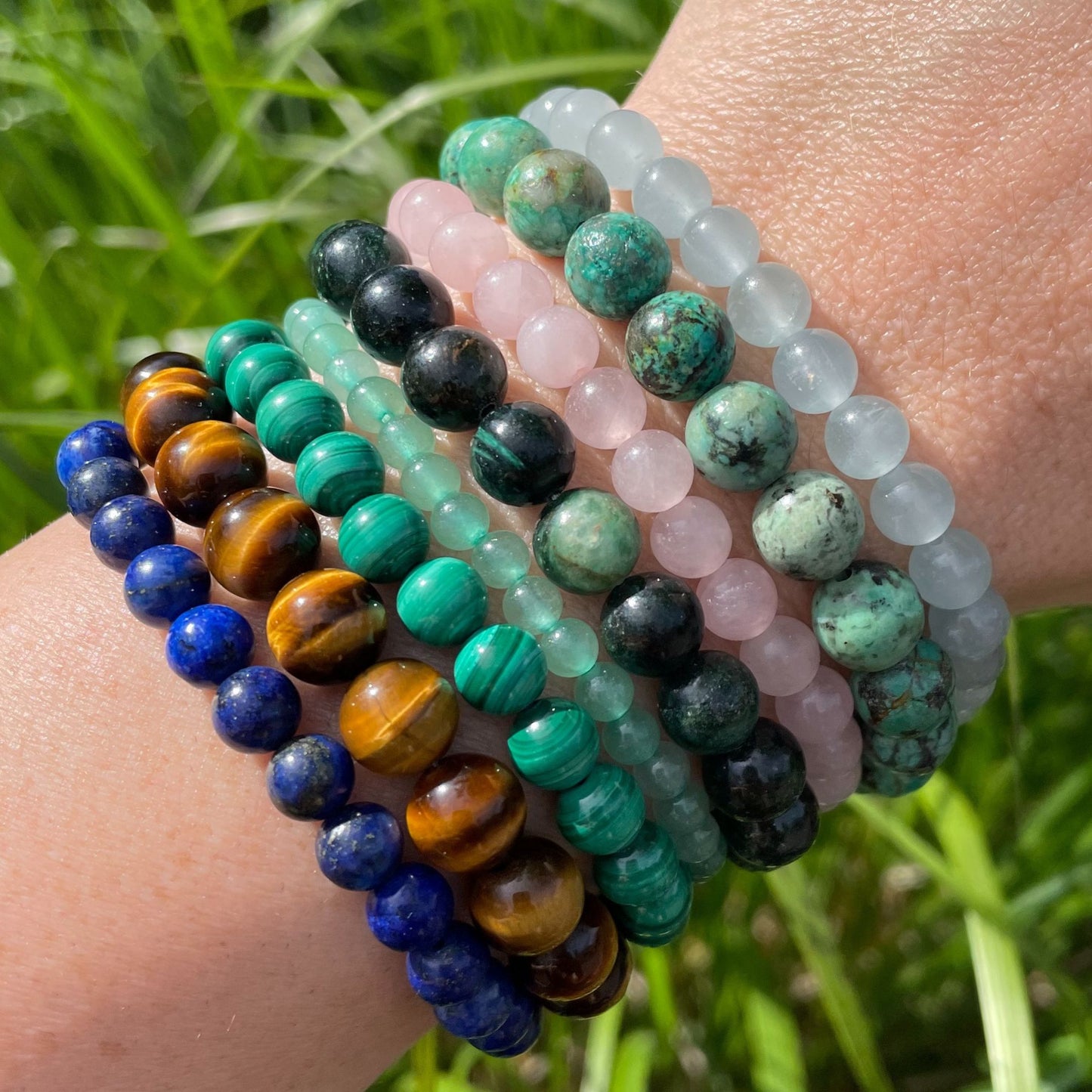 ♉︎ TAURUS Zodiac | Stackable Crystal Bracelets