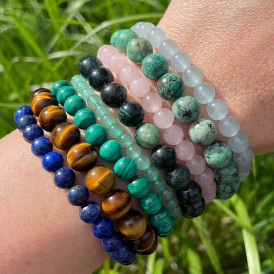 ♉︎ TAURUS Zodiac | Stackable Crystal Bracelets