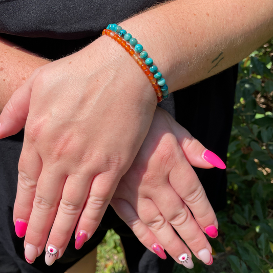 ♍︎ VIRGO Zodiac | Stackable Crystal Bracelets